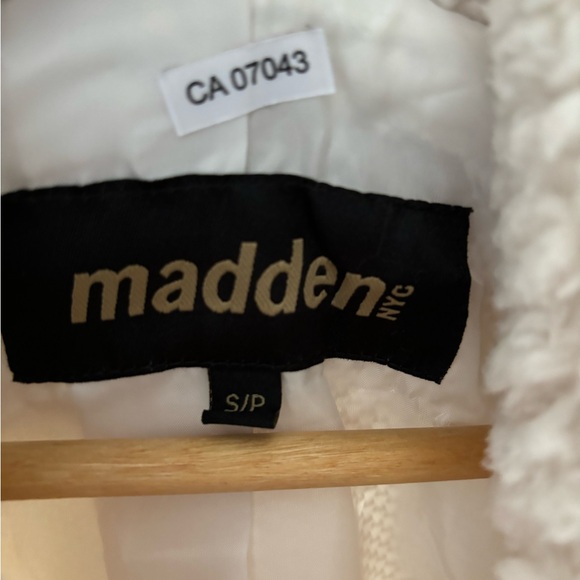 Women’s Fuzzy Hooded Coat - Picture 2 of 5